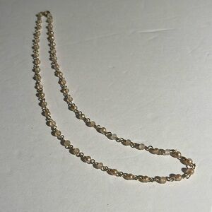 Vintage 20” Bead and Chain Necklace